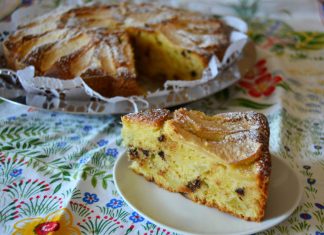 Μηλόπιτα με τσιπς σοκολάτας