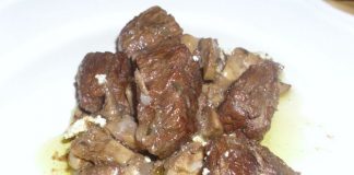 Μοσχάρι με μανιτάρια