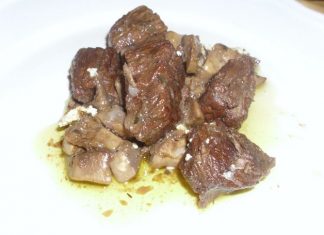 Μοσχάρι με μανιτάρια