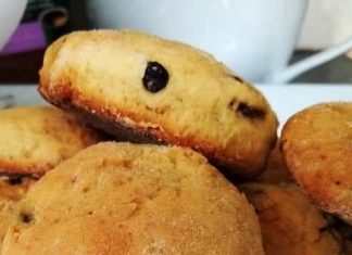 Μπισκότα με σταφίδες