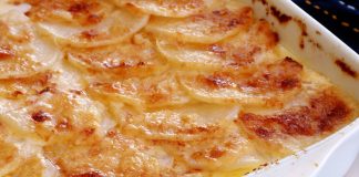 Πατάτες Ογκρατέν με γραβιέρα και σκόρδο