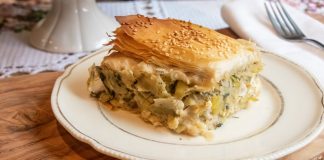 Πρασσόπιτα με φέτα