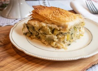 Πρασσόπιτα με φέτα