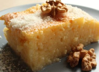 Ρεβανί σε σιρόπι γαλακτος