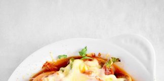 Σαγανάκι μανιτάρια