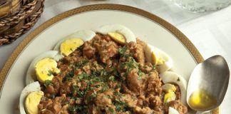 Σαλάτα με μαυρα φασόλια