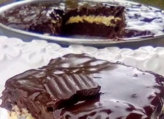 Σοκολατόπιτα με βουτυρόκρεμα