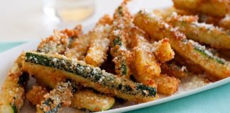 Τηγανιτά Κολοκυθάκια με Παρμεζάνα