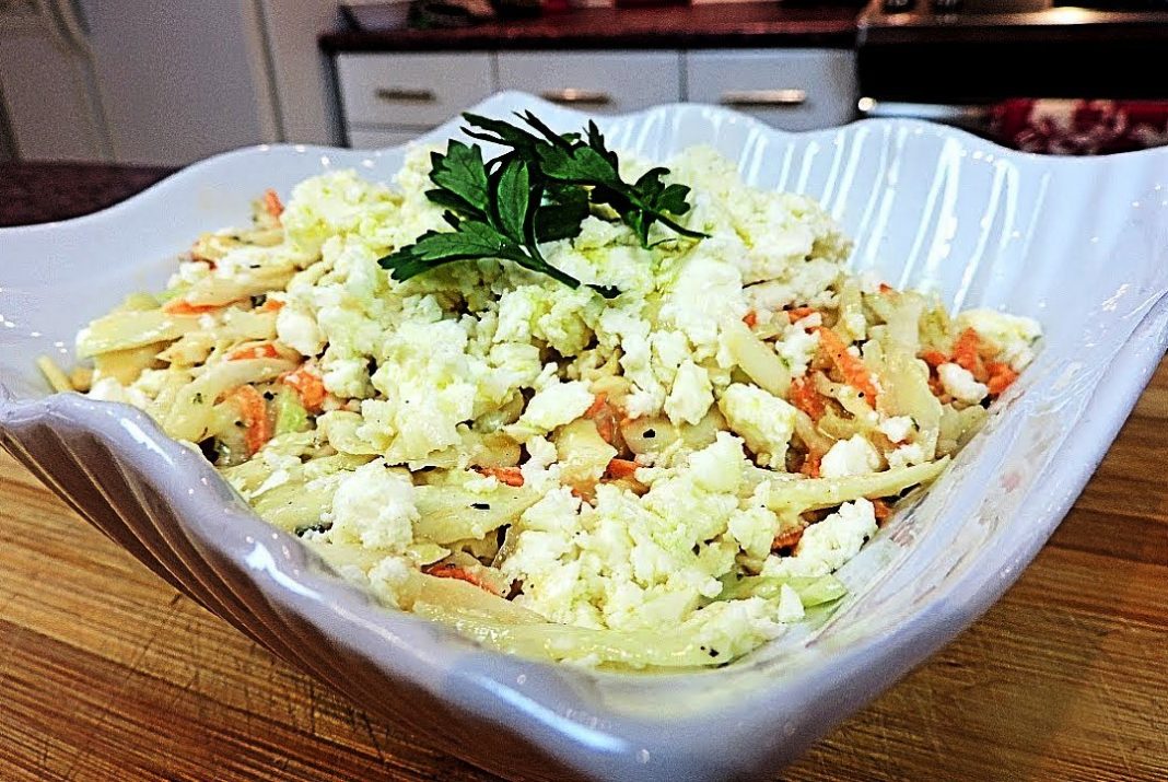 σαλατα λάχανο