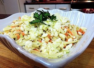 σαλατα λάχανο