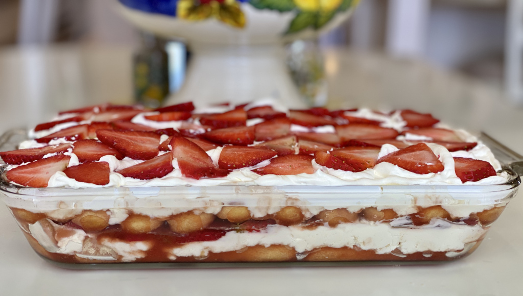 fraoula tiramisou τιραμισού φράουλα