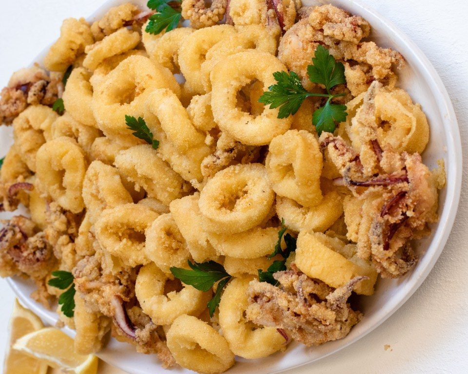 kalamarakia tiganita