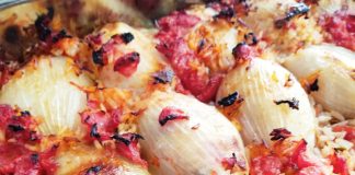 Γεμιστά Κρεμμυδια