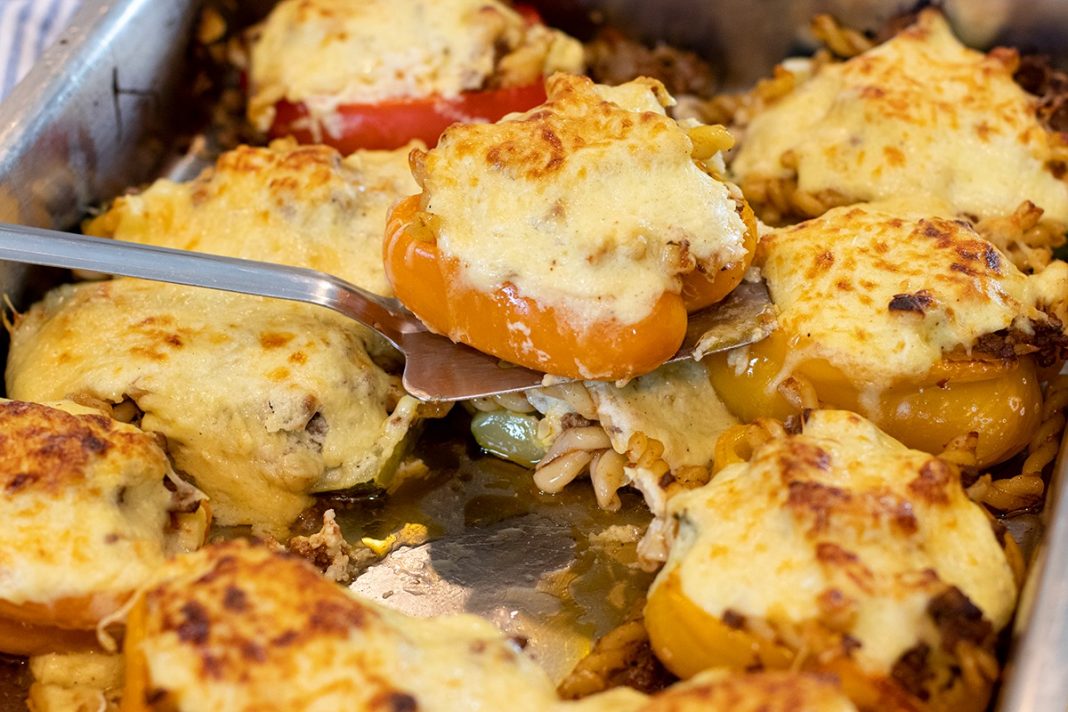 Γεμιστά με γέμιση Παστίτσιου