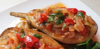 Μελιτζάνες Γεμιστές ιμαμ Μπαλντι