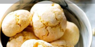 Μπισκοτένια κουλουράκια λεμονιού