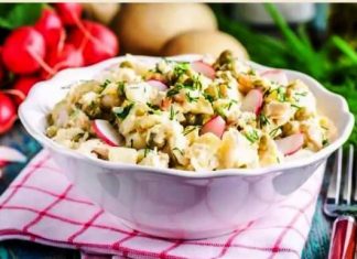 Πατατοσαλατα με ραπανακι