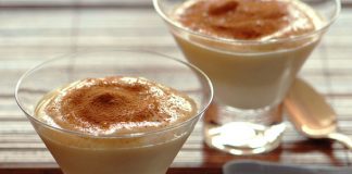 Πουτίγκα κρέμας με κανέλα