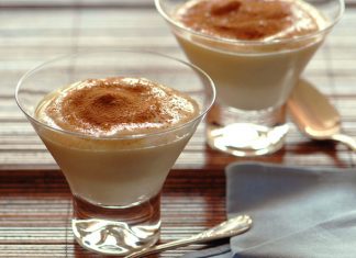 Πουτίγκα κρέμας με κανέλα