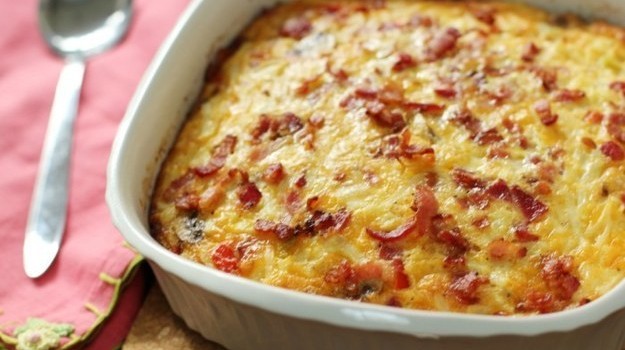 Σουφλέ Τυρί Ζαμπόν και Μπέικον Σουφλέ Τυρί Ζαμπόν και Μπέικον