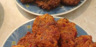 Τηγανίτες Καρότου