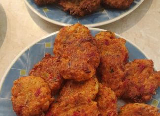 Τηγανίτες Καρότου