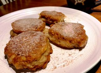 Τηγανιτές μήλου κανέλας. Λαχταριστές!!! Τηγανίτες Μήλου