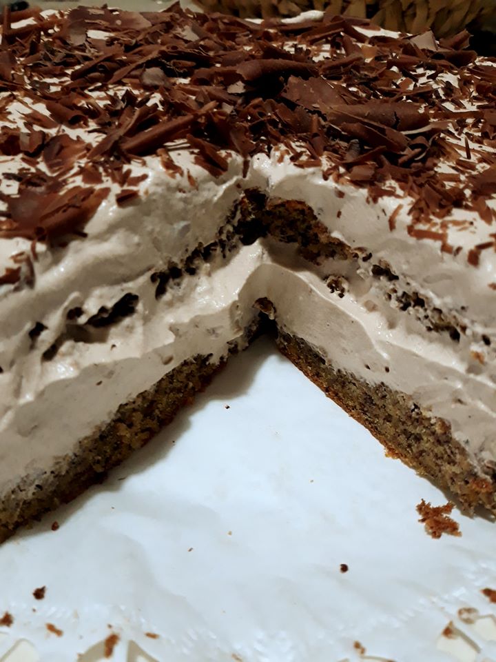 Τούρτα με άρωμα Καπουτσίνο1 Τούρτα με άρωμα Καπουτσίνο