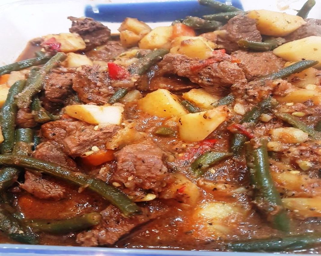 Φασολάκια με Μοσχάρι