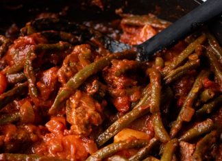 Φασολάκια με κρέας