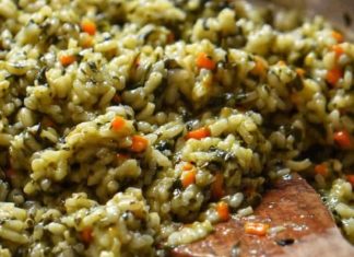 σπανακόρυζο