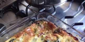 Αλμυρή τάρτα με μπροκολο και χωρίς Φύλλο τάρτα με μπροκολο και χωρίς Φύλλο