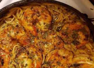 Μακαρόνια με Γαρίδες