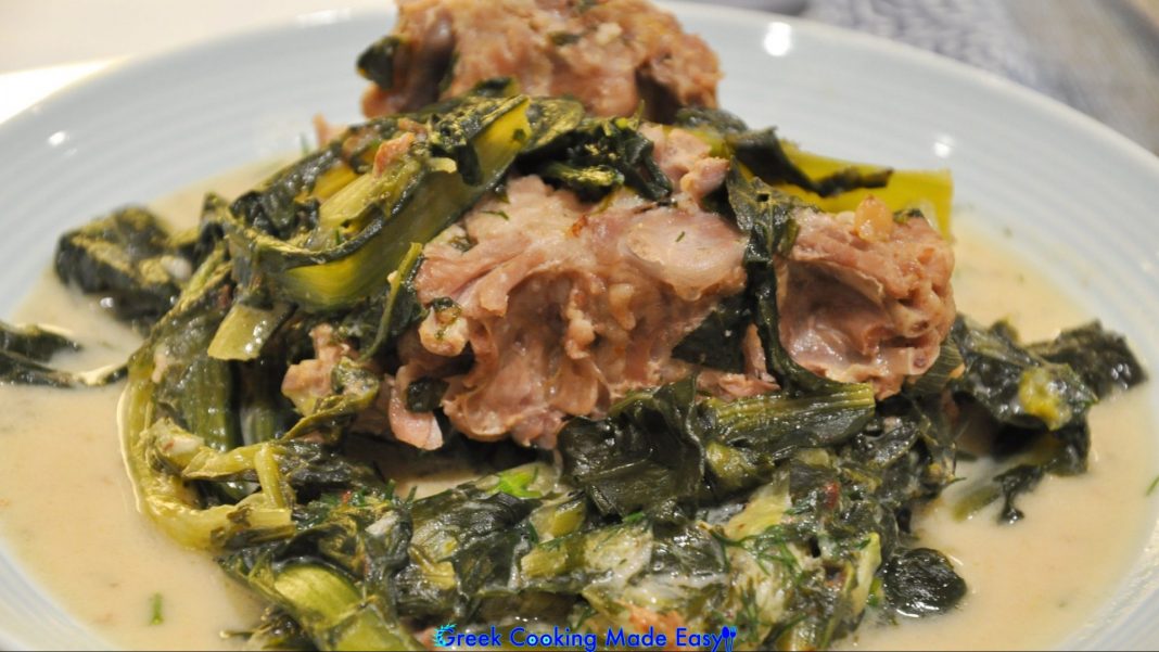 Κατσικίσιες Κοτολέτες με Σταμναγκάθι Φρικασέ