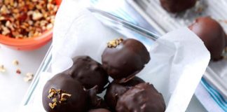 Bonbons παγωτού Μοκκα-Πεκάν