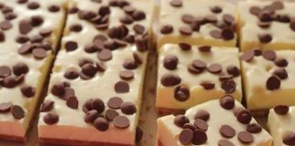 Cheesecake λευκής σοκολάτας