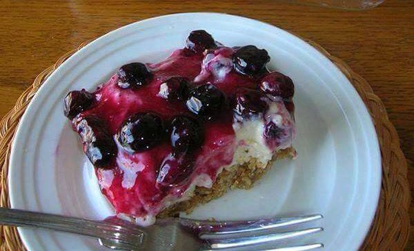 Cheesecake με κεράσια ή φράουλες