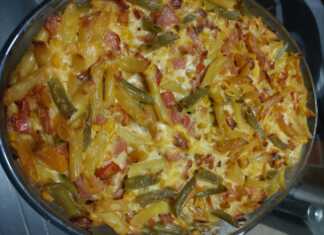 Πέννες τρικολόρε στο φούρνο