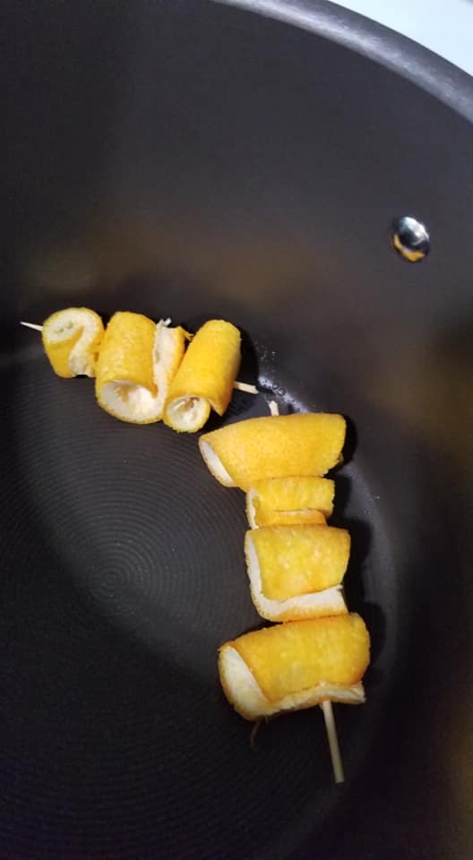 Γλυκό του κουταλιού με φλούδα πορτοκάλι!