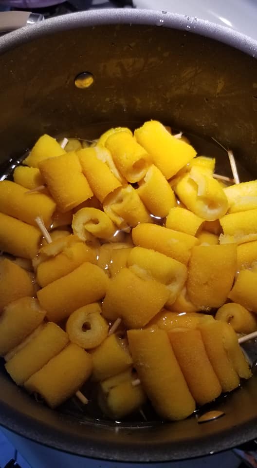 Γλυκό του κουταλιού με φλούδα πορτοκάλι!