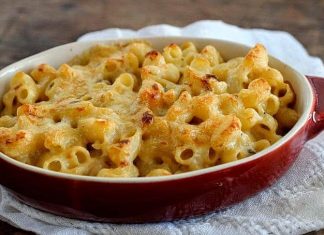 Μακαρόνια με 3 τυριά