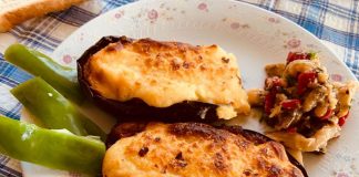 Μελιτζάνες παπουτσάκια