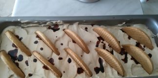 Σεμιφρέντο Παγωτό με γεύση και Αρωμα Καραμέλας Toffee