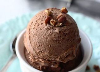 Σπιτικό παγωτό σοκολάτας με 2 υλικά