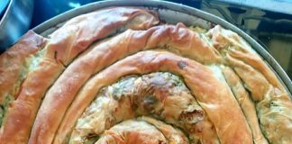 Στριφτή Σπανακόπιτα