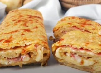 ζαμπον τυρί πατάτα