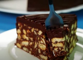 Γλυκό μπισκοτο σοκολατα