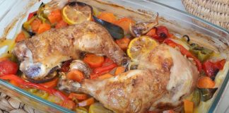 κοτόπουλο με λαχανικά