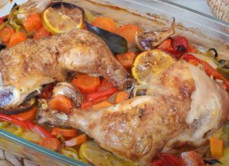 κοτόπουλο με λαχανικά