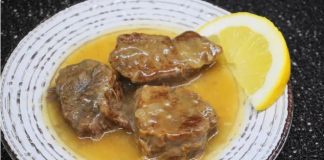 μοσχαρι λεμονατο